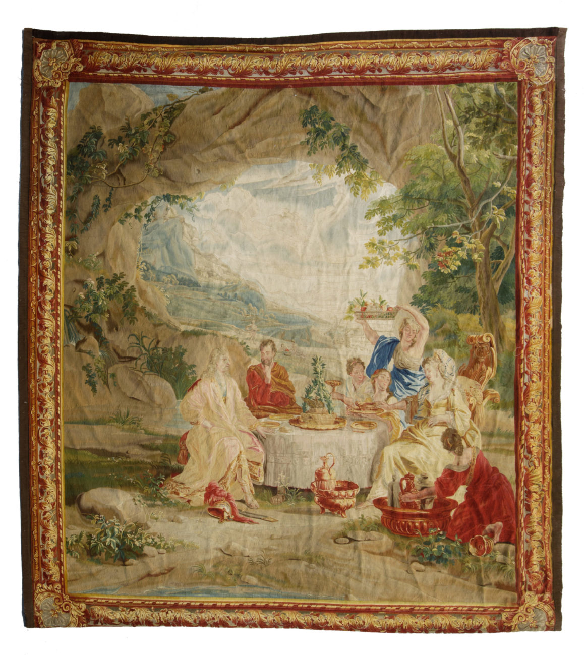 Un tapiz Aubusson del siglo XIX, lo más destacado de Ansorena