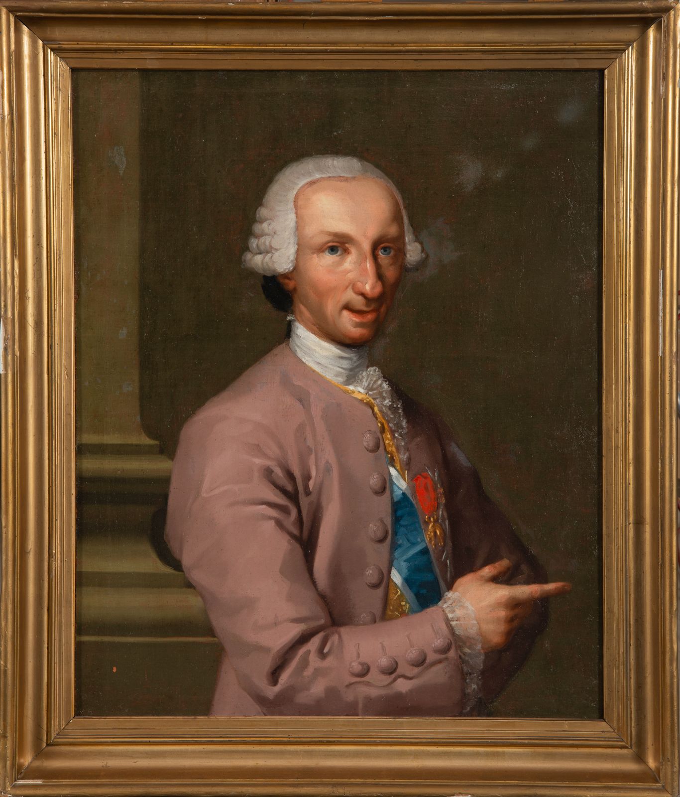 José del Castillo, Retrato de Carlos III con traje de corte. Salida: 12.000 euros. Remate: 17.000 euros