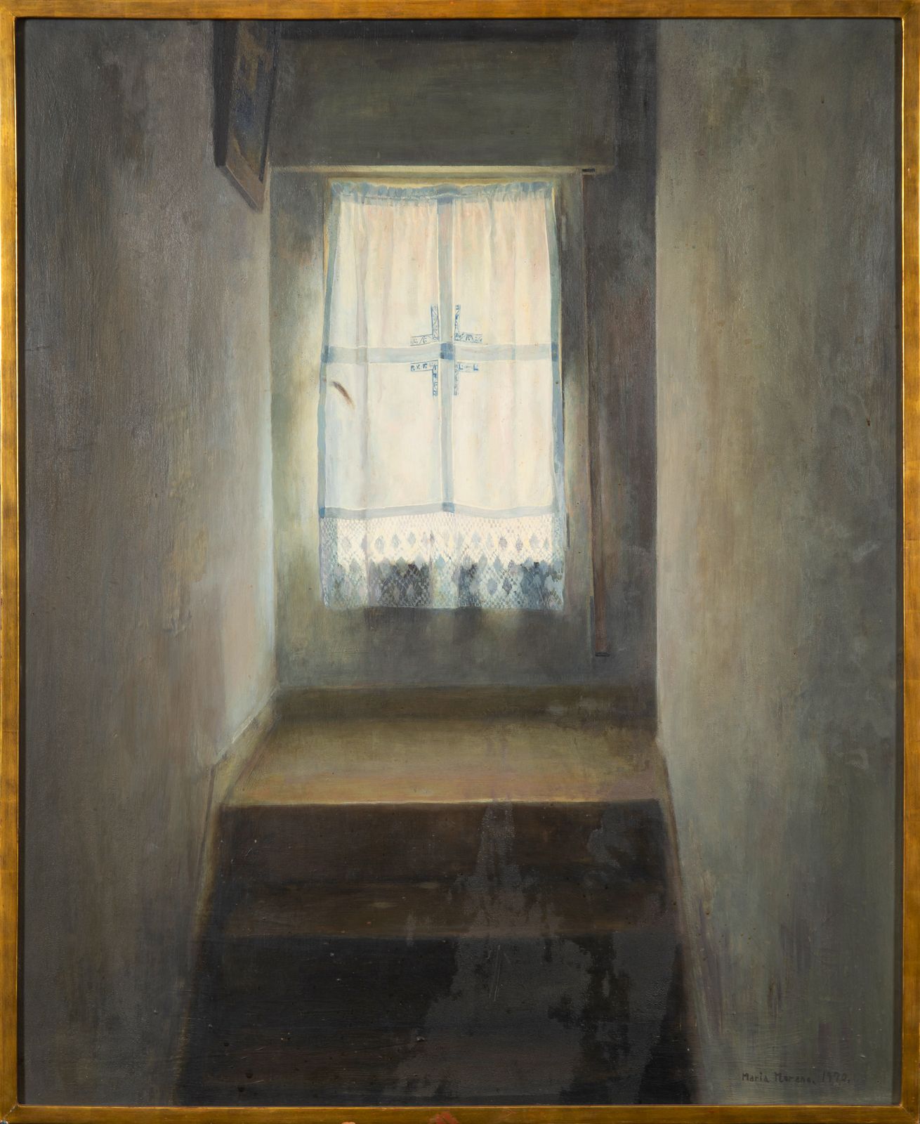 María Moreno, La ventana, 1970. Salida y remate: 24.000 euros