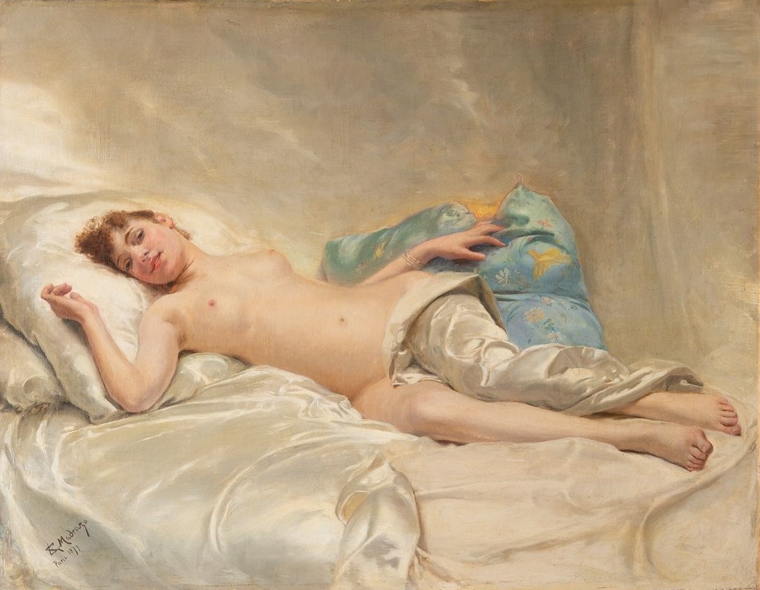 Raimundo de Madrazo, Desnudo femenino, 1911. Salida: 22.000 euros. Remate: 47.500 euros