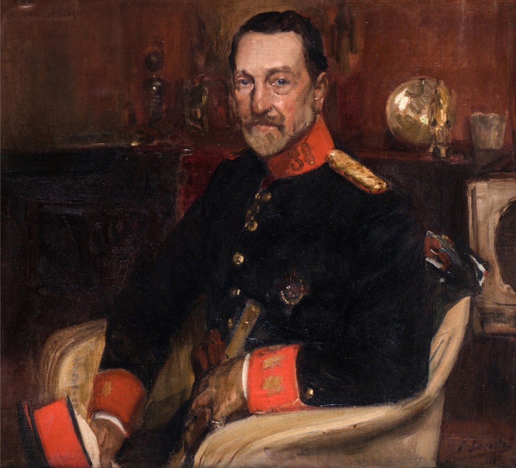 Joaquín Sorolla, Retrato de de Don Alfredo de Castro Otaño, Coronel del Regimiento de Infantería León num 38, 1917. Salida: 60.000 euros. No vendido