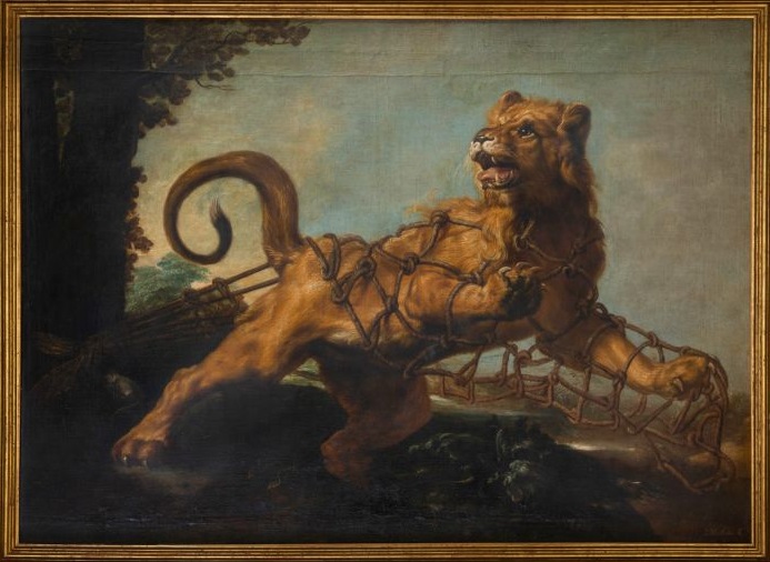 Atribuido a Frans Snyders, Fábula del león y el ratón. Salida: 225.000 euros. No vendido