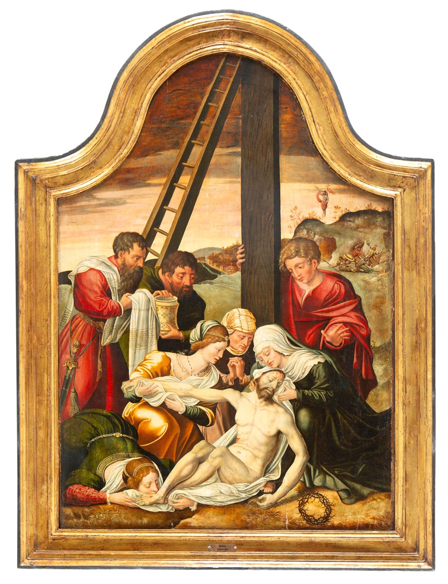 Círculo de Marcus Gheeraerts, Lamentación de Cristo. Salida: 25.000 euros. No vendido