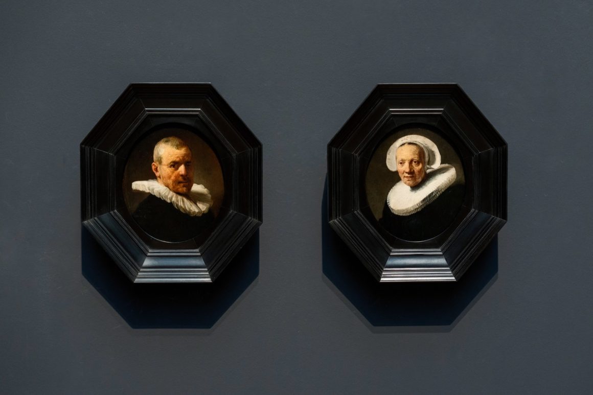Los dos pequeños retratos de Rembrandt, al Rijksmuseum