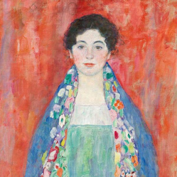 Gustave Klimt. Retrato de la señorita Lieser. 1917. Óleo sobre lienzo. Imagen cortesía de Im Kinsky.