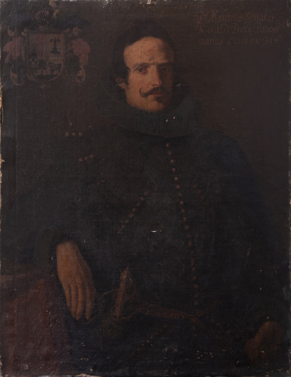 Atribuido a Jerónimo Jacinto de Espinosa, Retrato de Martín Sens y Roca (1/2). Salida y remate: 5.000 euros