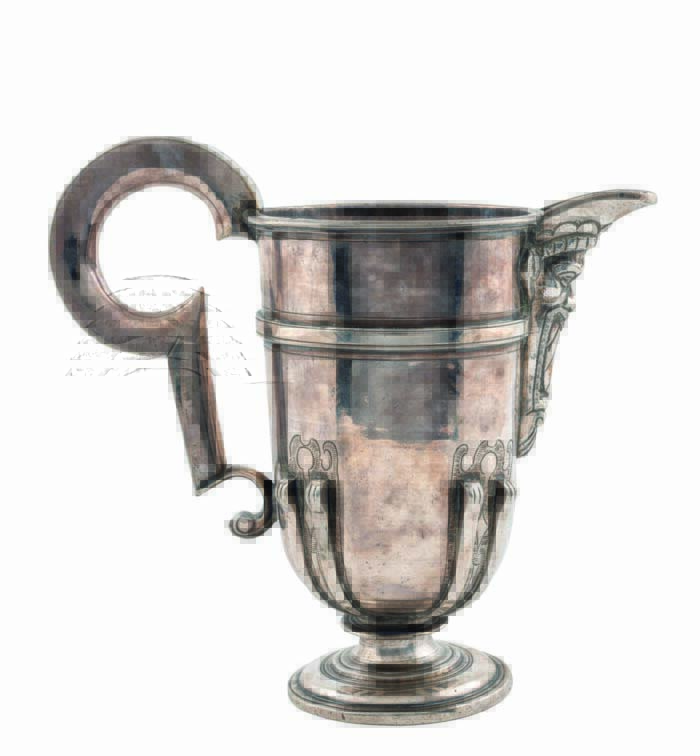 Un jarro de pico en plata Felipe III en Durán