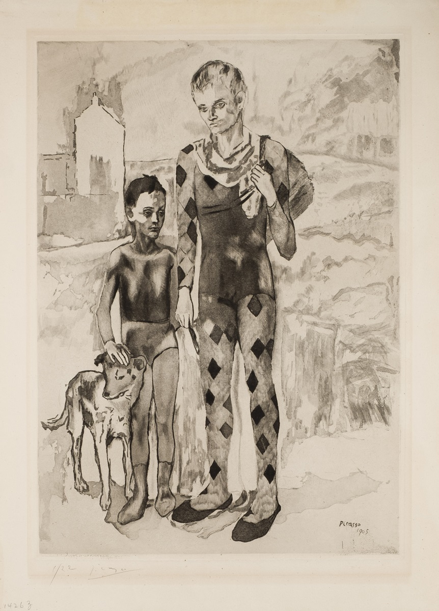 Después de Pablo Picasso, Les Saltimbanques 1905, 1922. Salida: 3.500 euros. Remate: 13.000 euros