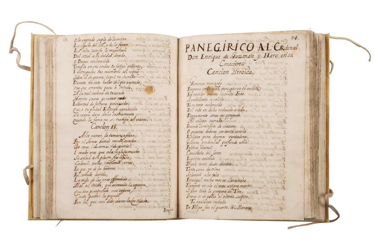 Manuscrito con obras de Luis de Góngora. Salida y remate: 25.000 euros. Comprado por el Estado