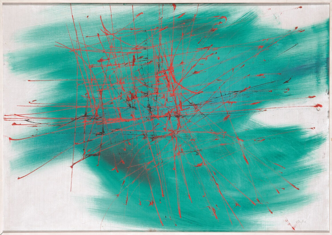 Fernando Zóbel, Cerf-en-ciel #250, 1959. Salida: 160.000 euros. Remate: 260.000 euros