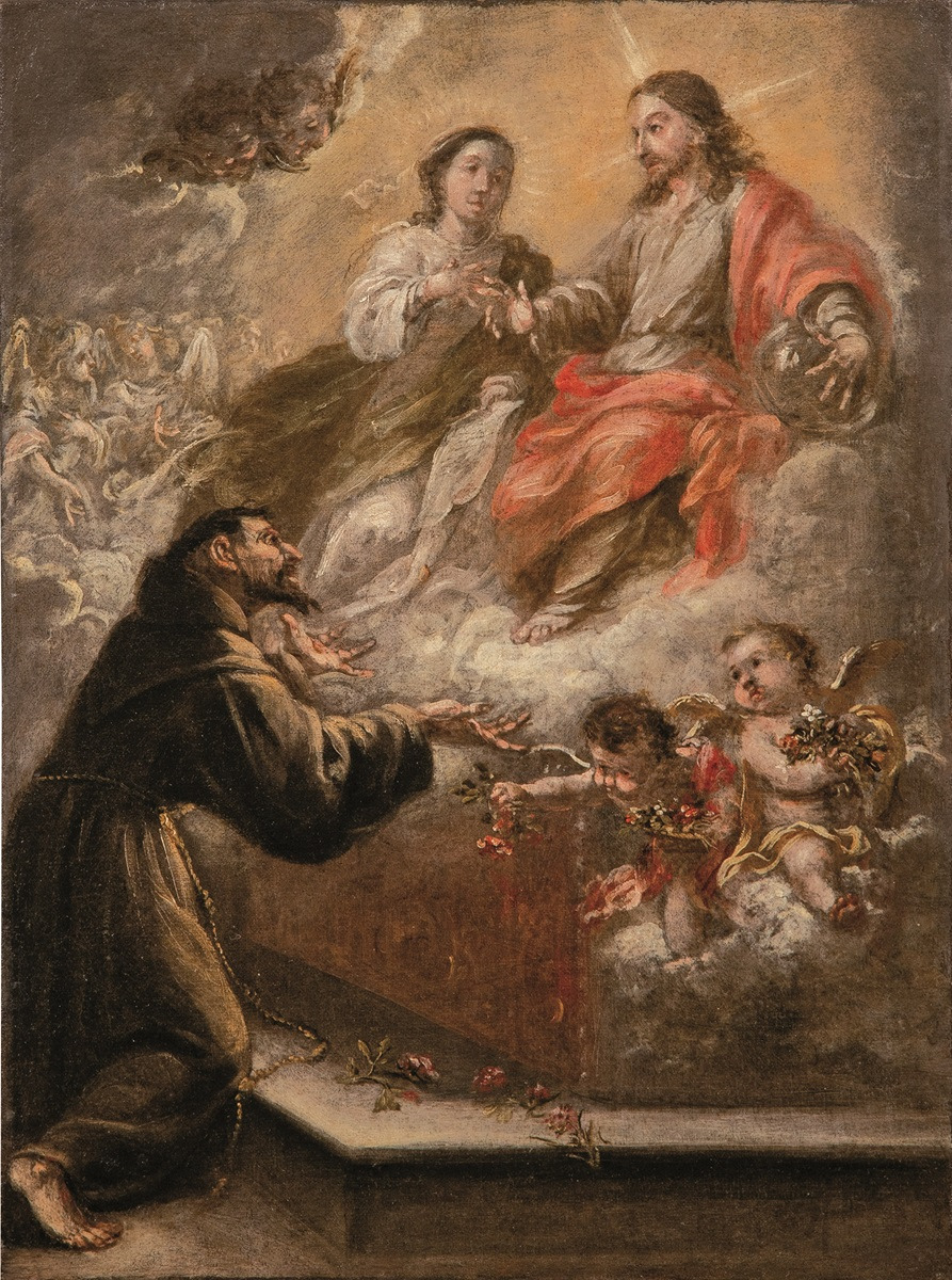 Juan de Valdés Leal, Visión de san Francisco en la Porciúncula, c. 1672-1680. Salida y remate: 25.000 euros