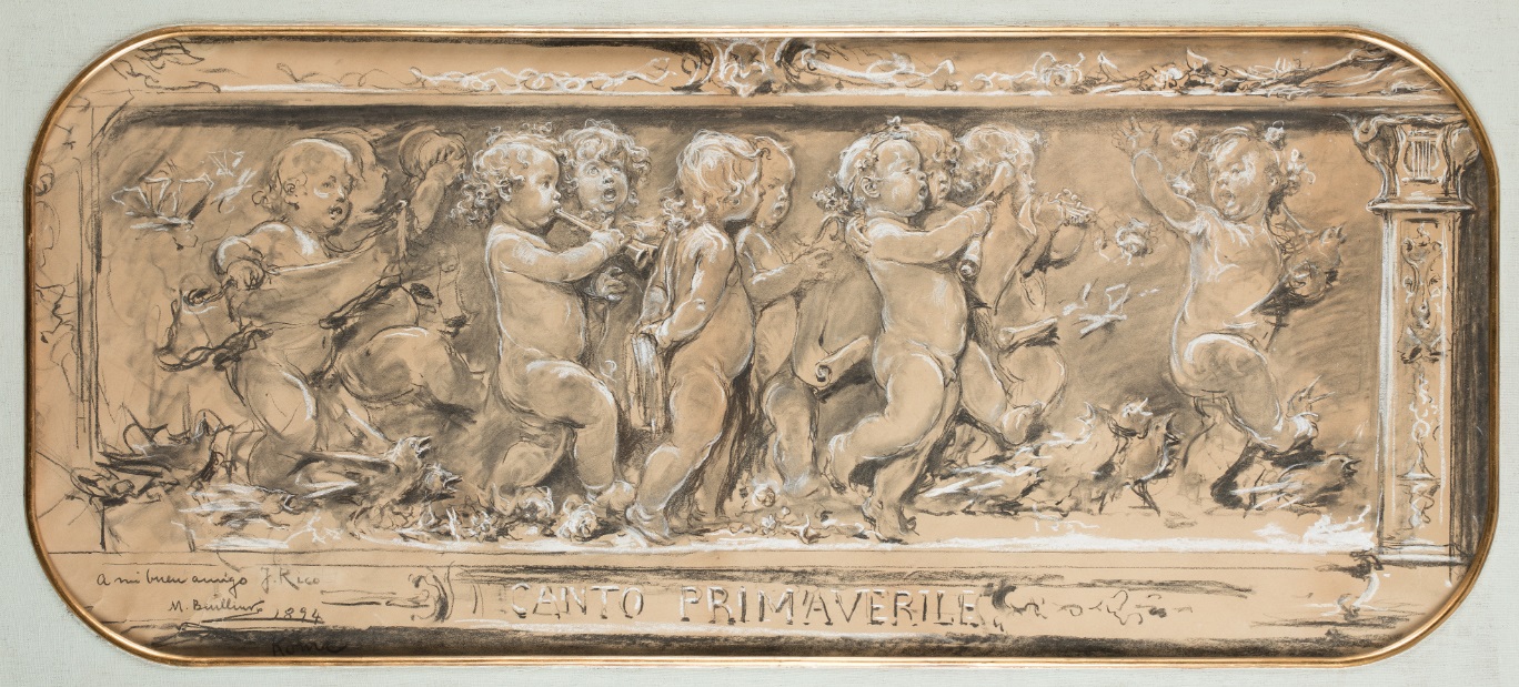 Mariano Benlliure, Canto primaverile, 1894. Salida: 5.000 euros