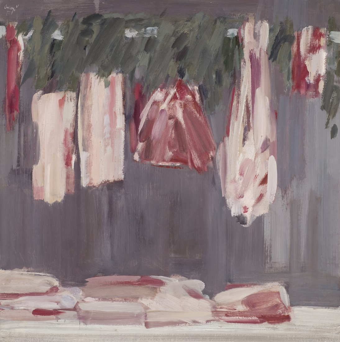 Fermín Aguayo, La Boucherie, 1961. Salida: 4.000 euros. No vendido