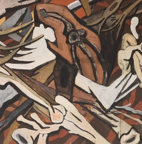 José de Togores, Pintura, Caldes d'Estrac, 1929, detail