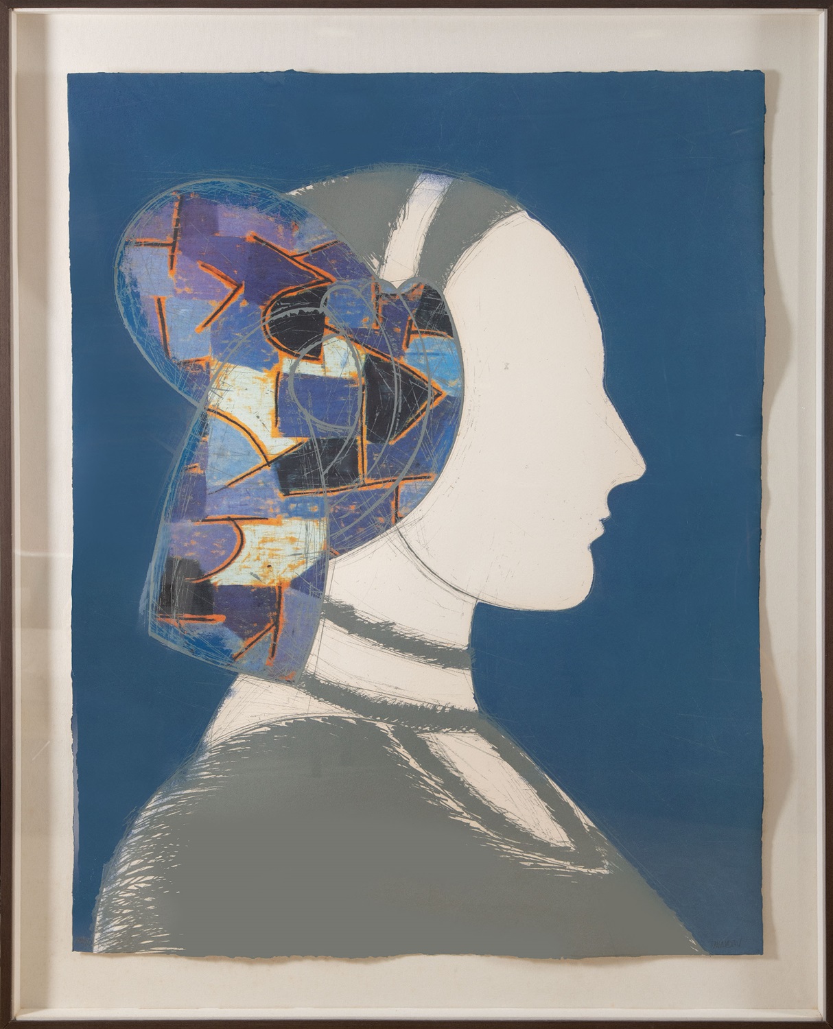 Manolo Valdés, Perfil VII, 2009. Salida: 9.000 euros. Remate: 26.000 euros