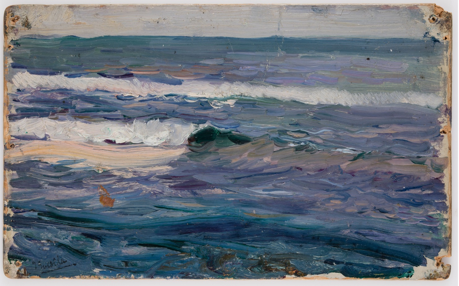 Joaquín Sorolla, Mar de Jávea, c. 1905. Salida: 25.000 euros. Remate: 48.000 euros