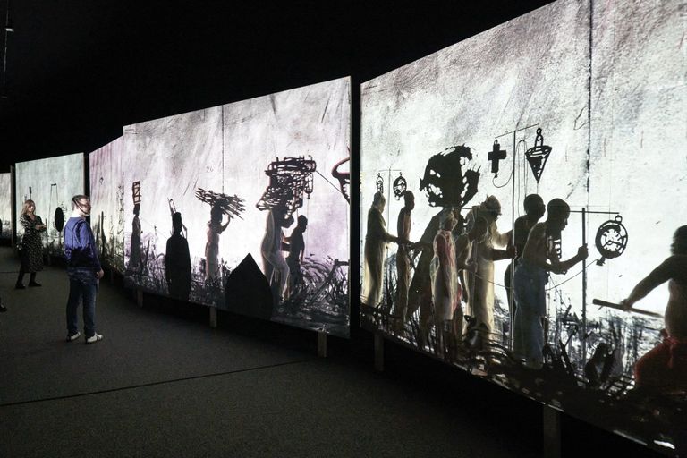 La danza macabra de Kentridge en el Picasso Málaga