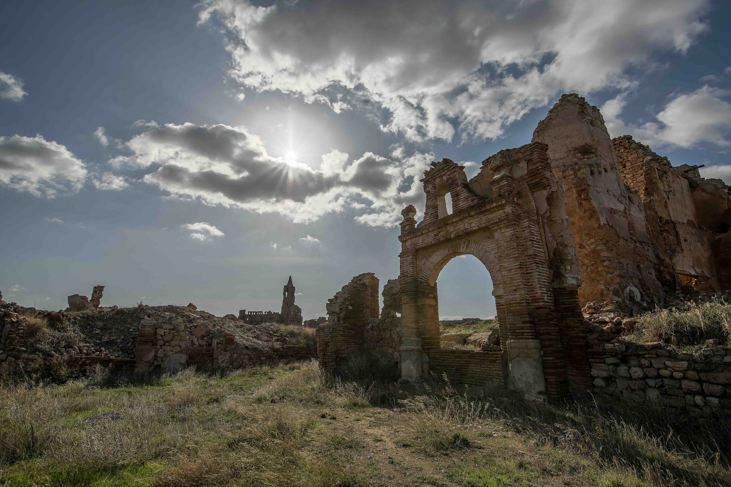 El patrimonio amenazado según World Monuments Fund: de la Luna a Belchite