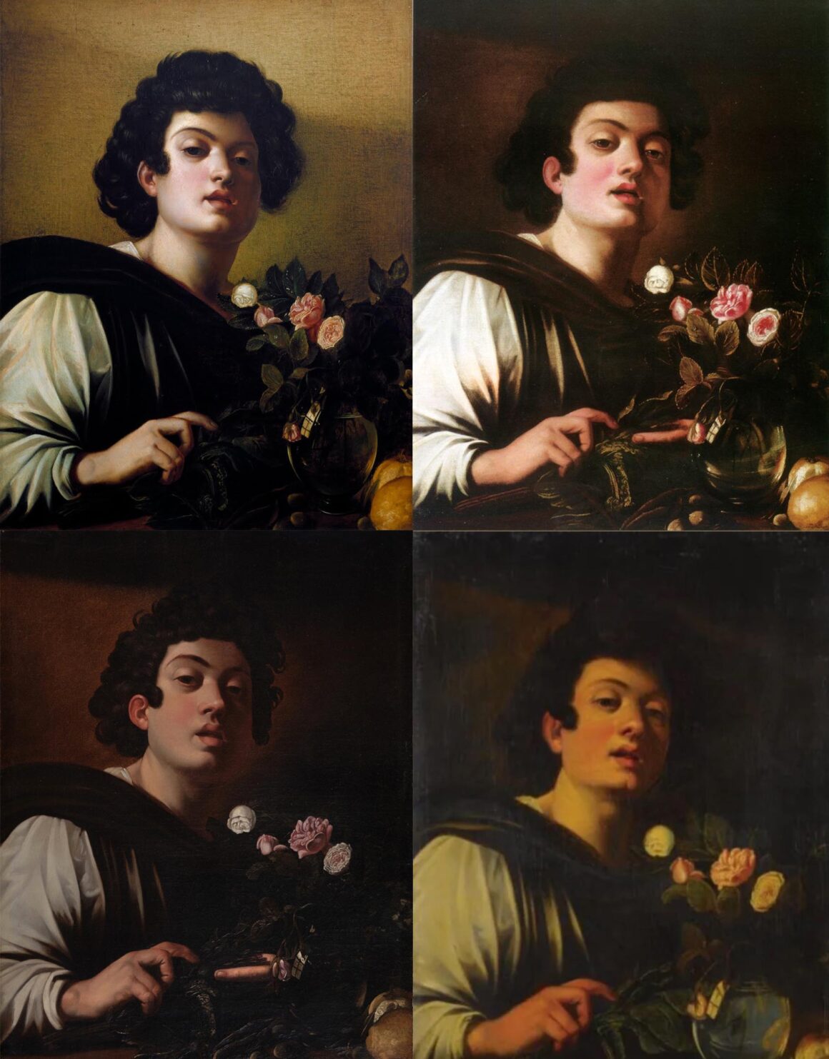 Aparece en París el original del ‘Niño con jarrón de rosas’ de Caravaggio