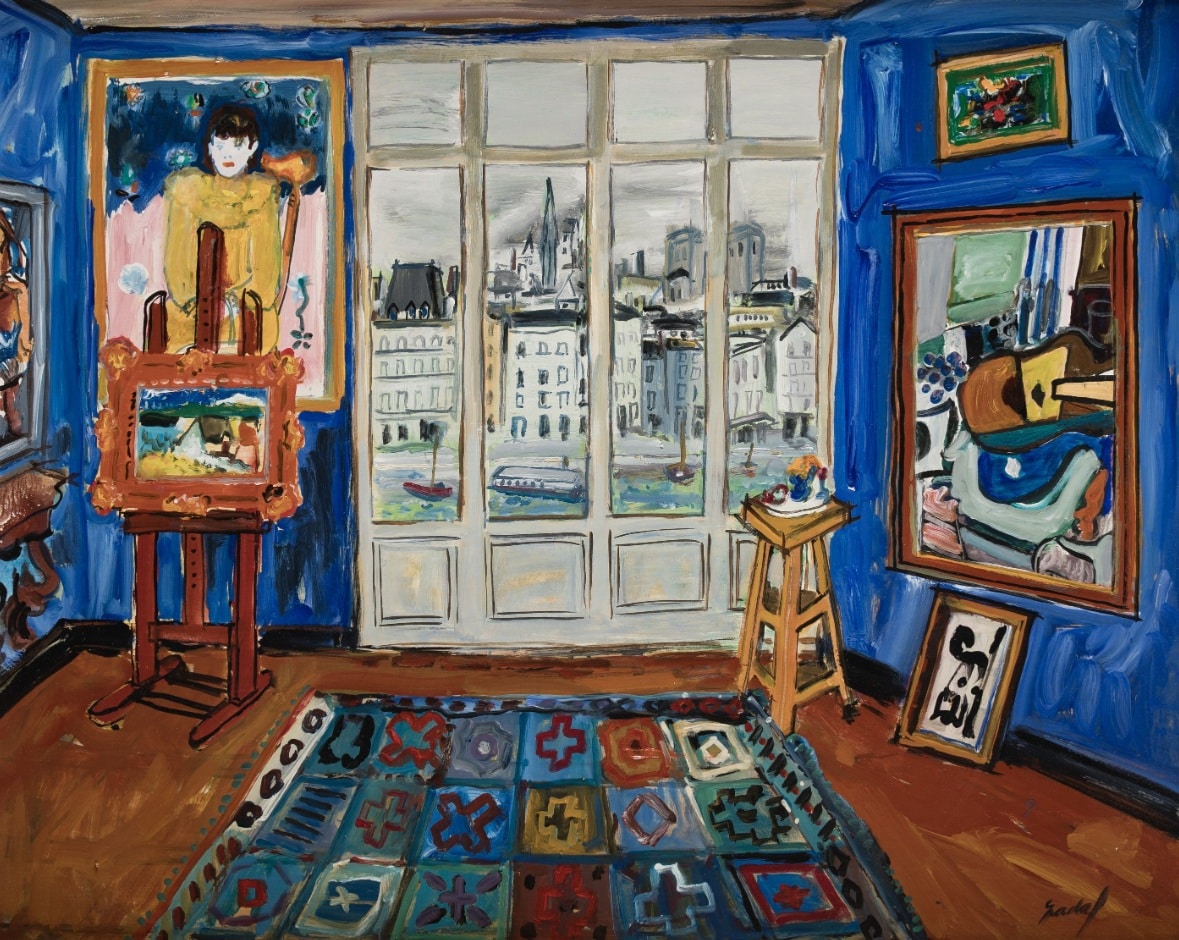 Carlos Nadal, L'atelier de Jean Cornot. Ansorena. Salida: 23.000 euros. Remate: 25.000 euros