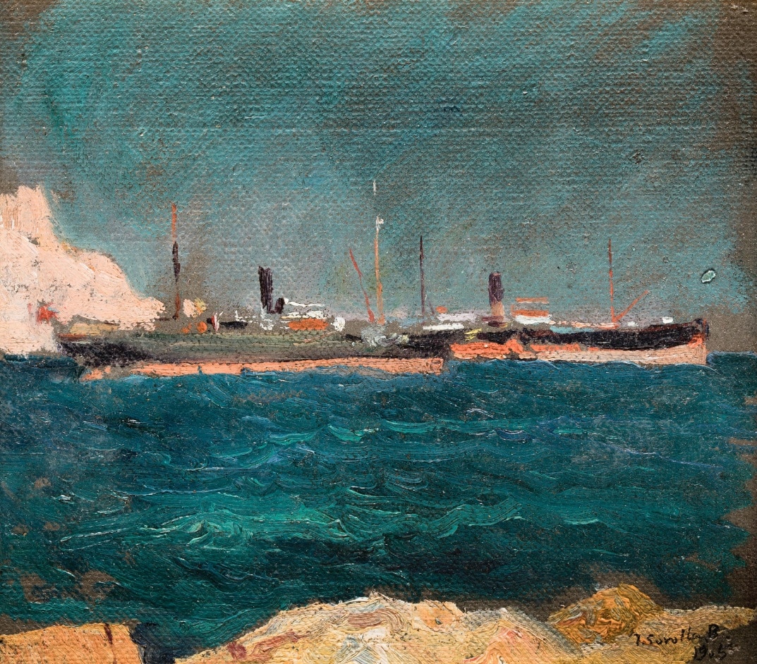 Joaquín Sorolla, Puerto de Jávea, 1905. Ansorena. Salida: 50.000 euros