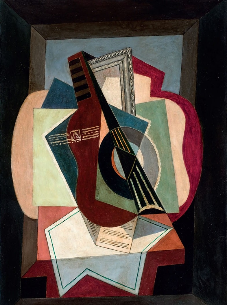 Manuel Ángeles Ortiz, Bodegón con guitarra, 1926. Durán. Salida: 25.000 euros