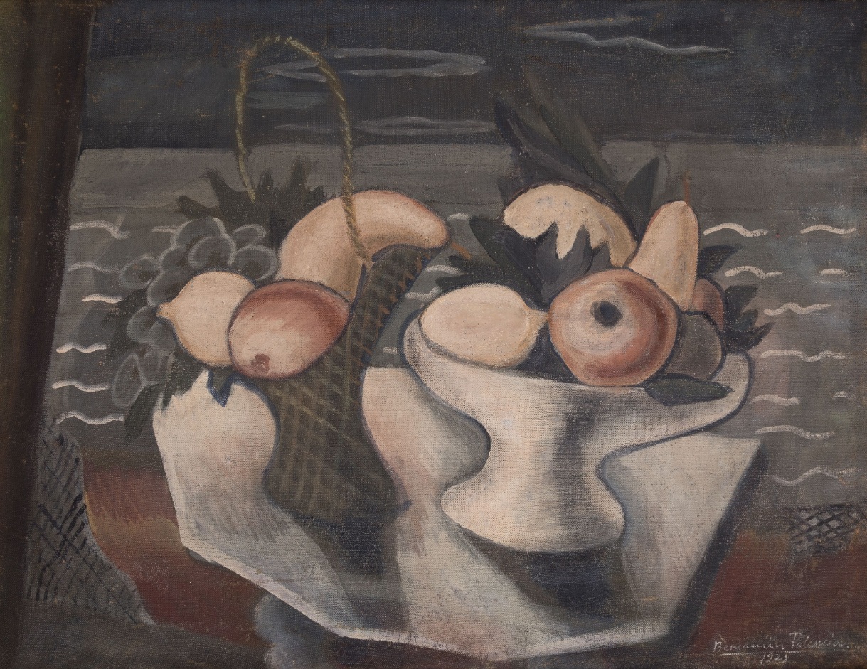 Benjamín Palencia, Frutero frente al mar, 1928. Ansorena. Salida: 25.000 euros