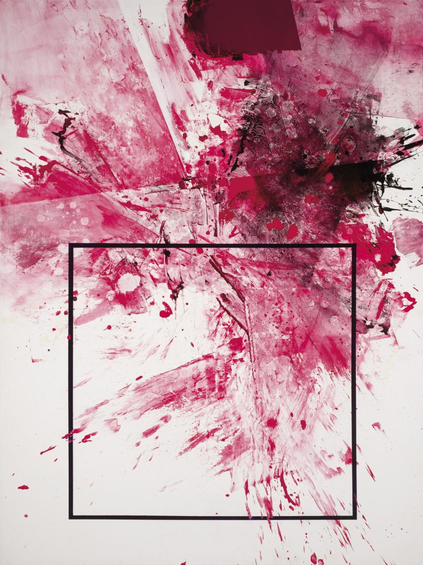 Luis Feito, 1934, 2000. Durán. Salida: 3.000 euros. Remate: 16.000 euros