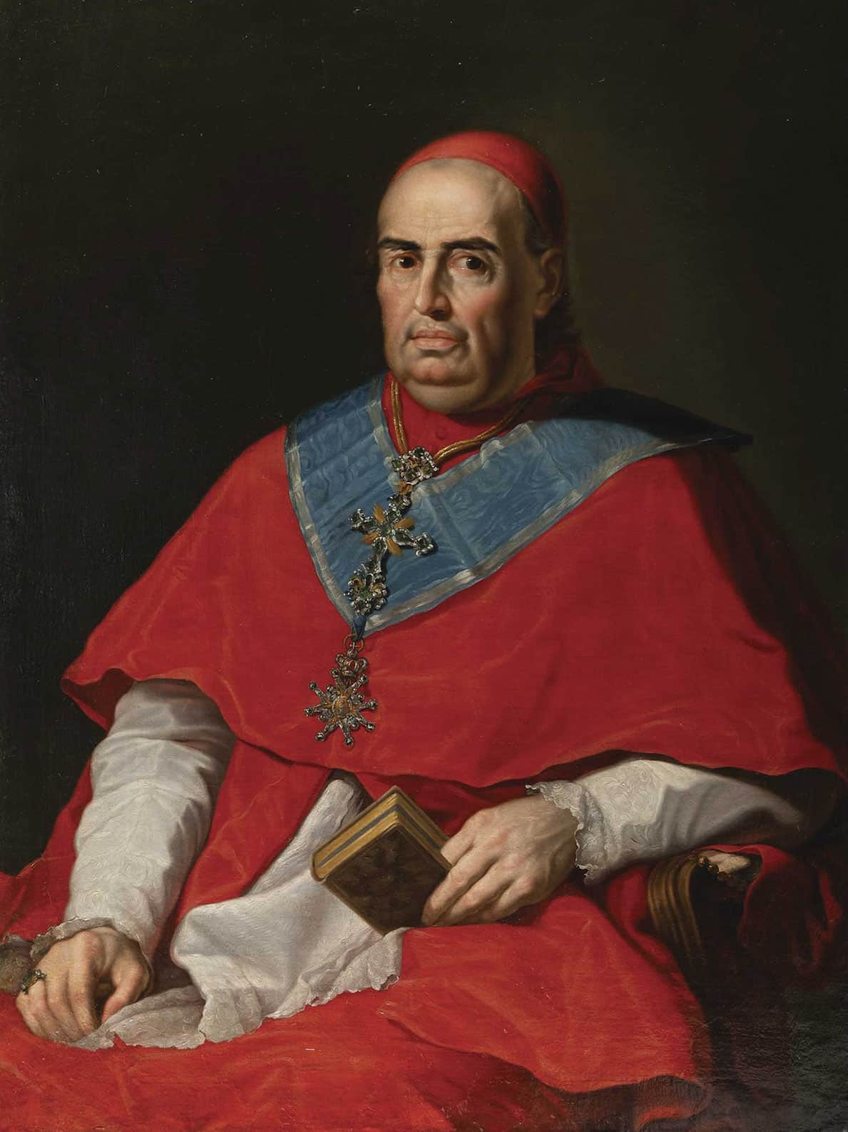 Francisco Bayeu, Retrato del cardenal Francisco Javier Delgado y Venegas, arzobispo de Sevilla y Patriarca de Indias. Abalarte. Salida: 25.000 euros