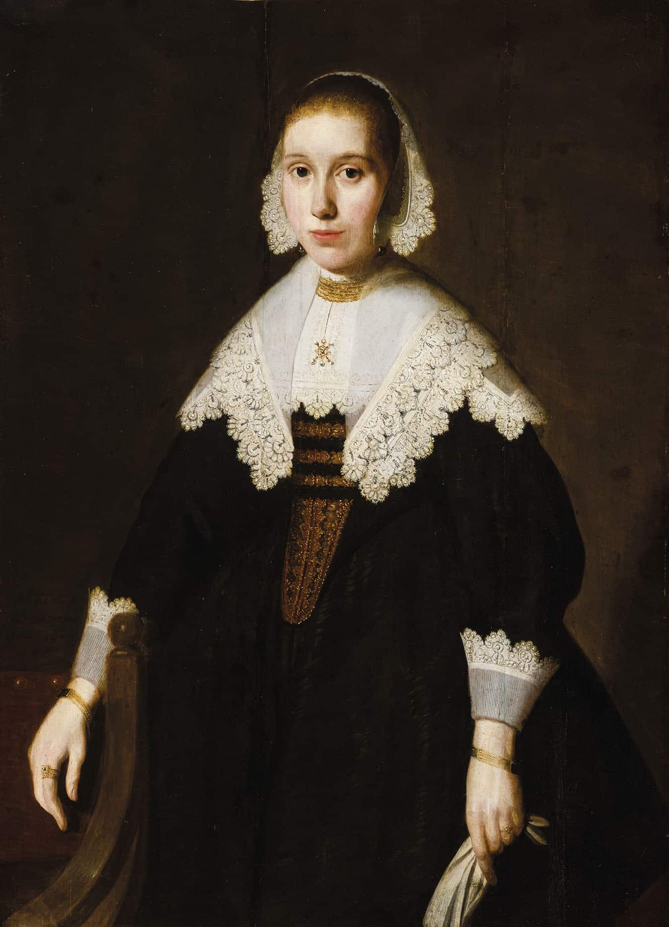 Jan Jansz de Stomme, Retrato de mujer, 1642. Durán. Salida: 18.000 euros