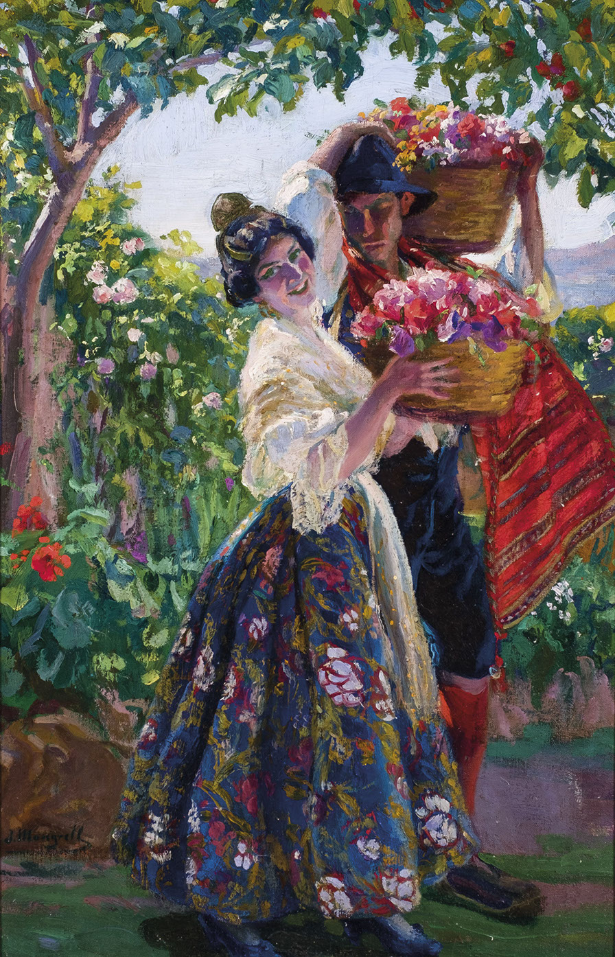 José Mongrell, Pareja de valencianos. Durán. Salida: 10.000 euros