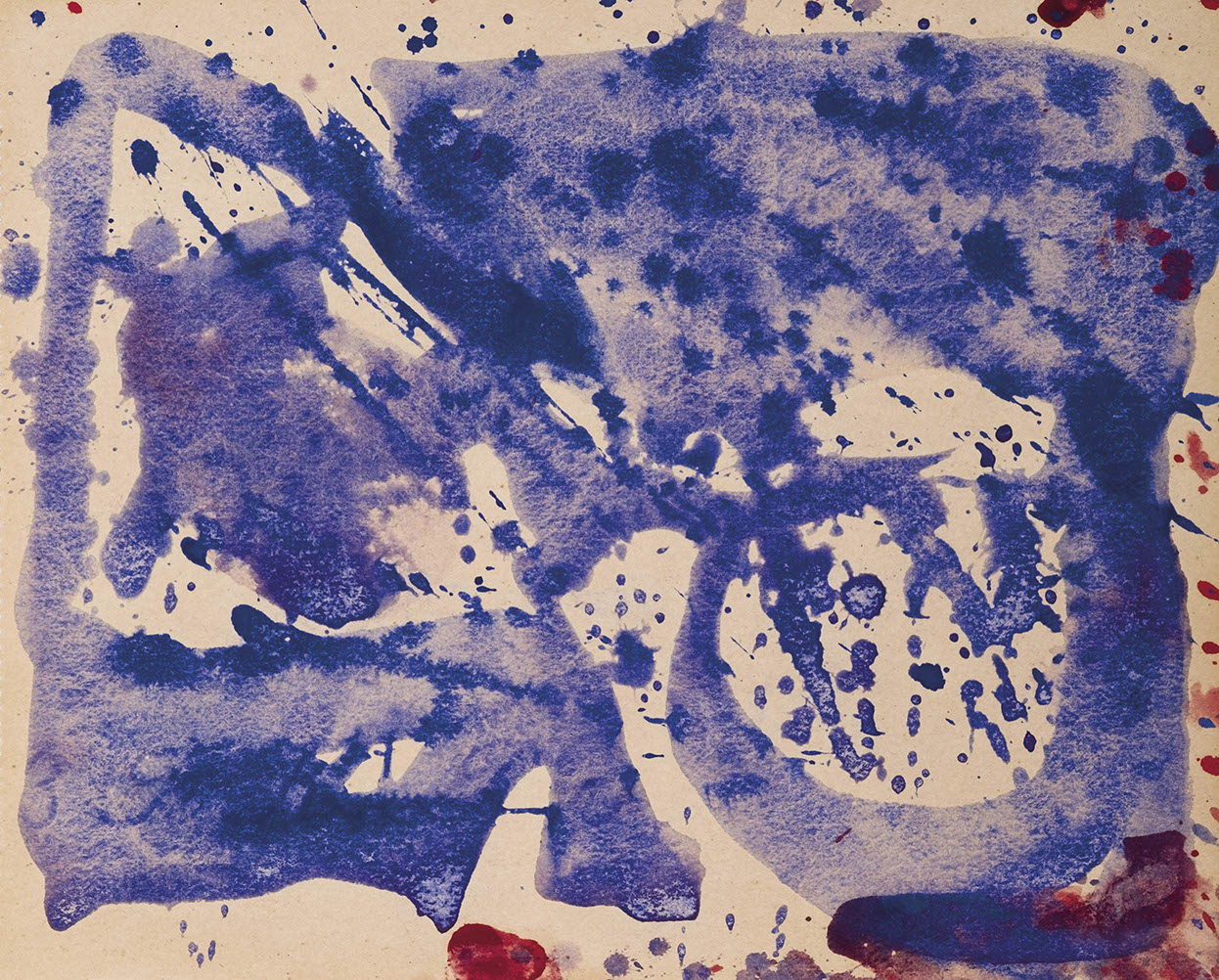 San Francis, Sin título, 1959. Durán. Salida: 6.000 euros. Remate: 8.000 euros