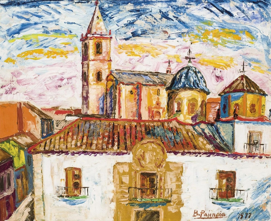 Benjamín Palencia, Palacio de la Roda, 1977. Durán. Salida: 7.000 euros