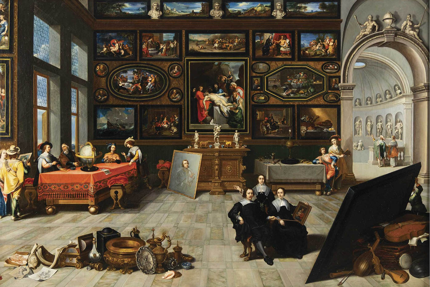 Copia de Cornelis de Baellieur, Gabinete de Rubens. Abalarte. Salida: 25.000 euros. Remate: 32.500 euros