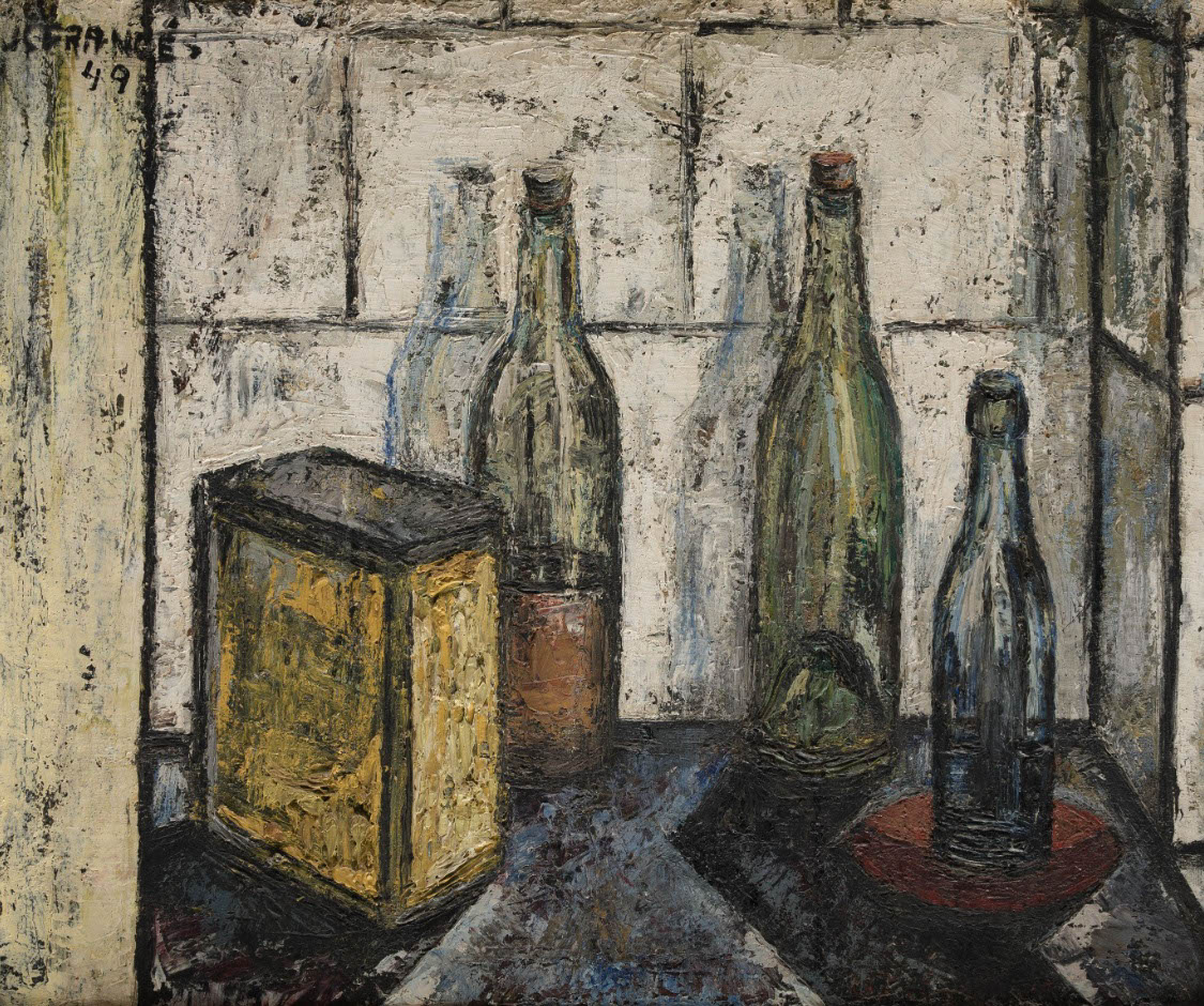 Juana Francés, Bodegón, 1949. Ansorena. Salida y remate: 12.000 euros. Comprado por el Estado