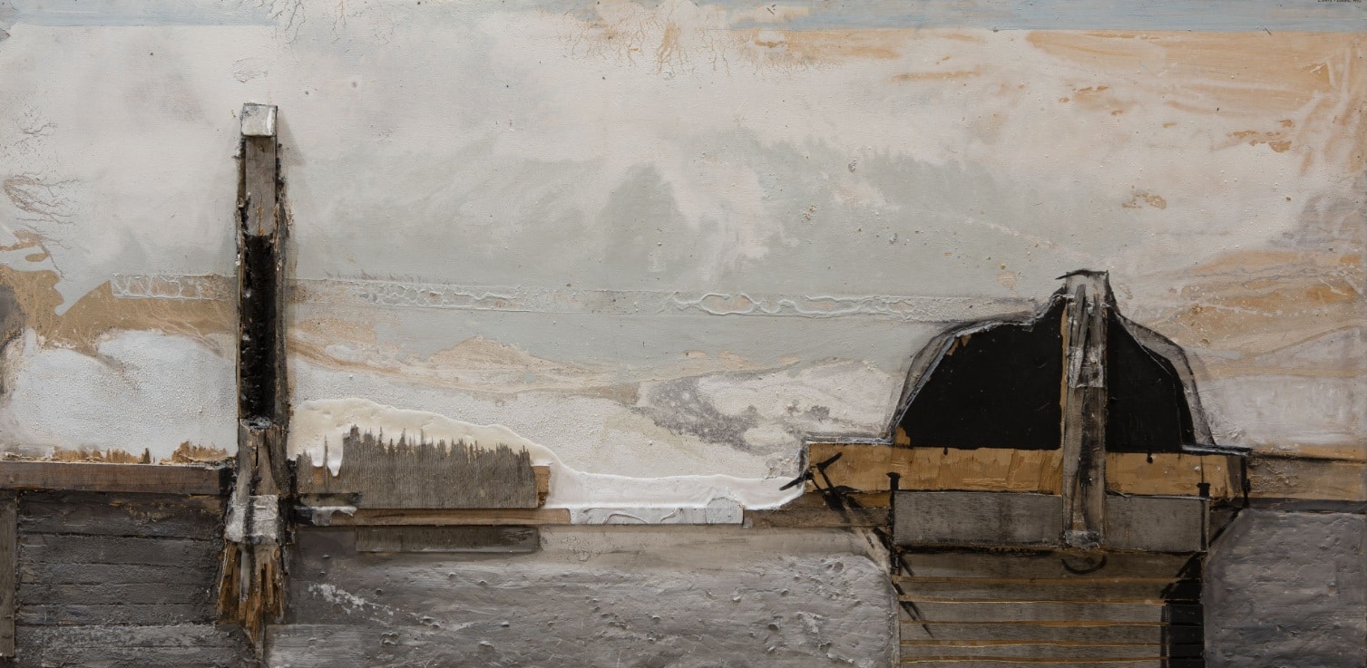 Lucio Muñoz, Para Lenz, 1993. Ansorena. Salida: 14.000 euros. Remate: 18.000 euros