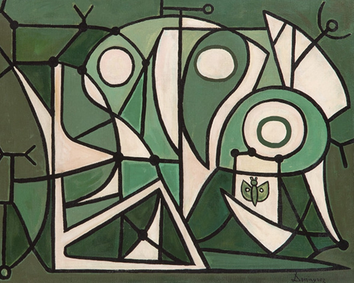 Óscar Domínguez, Le papillon fantastique, 1947. Segre. Salida: 160.000 euros