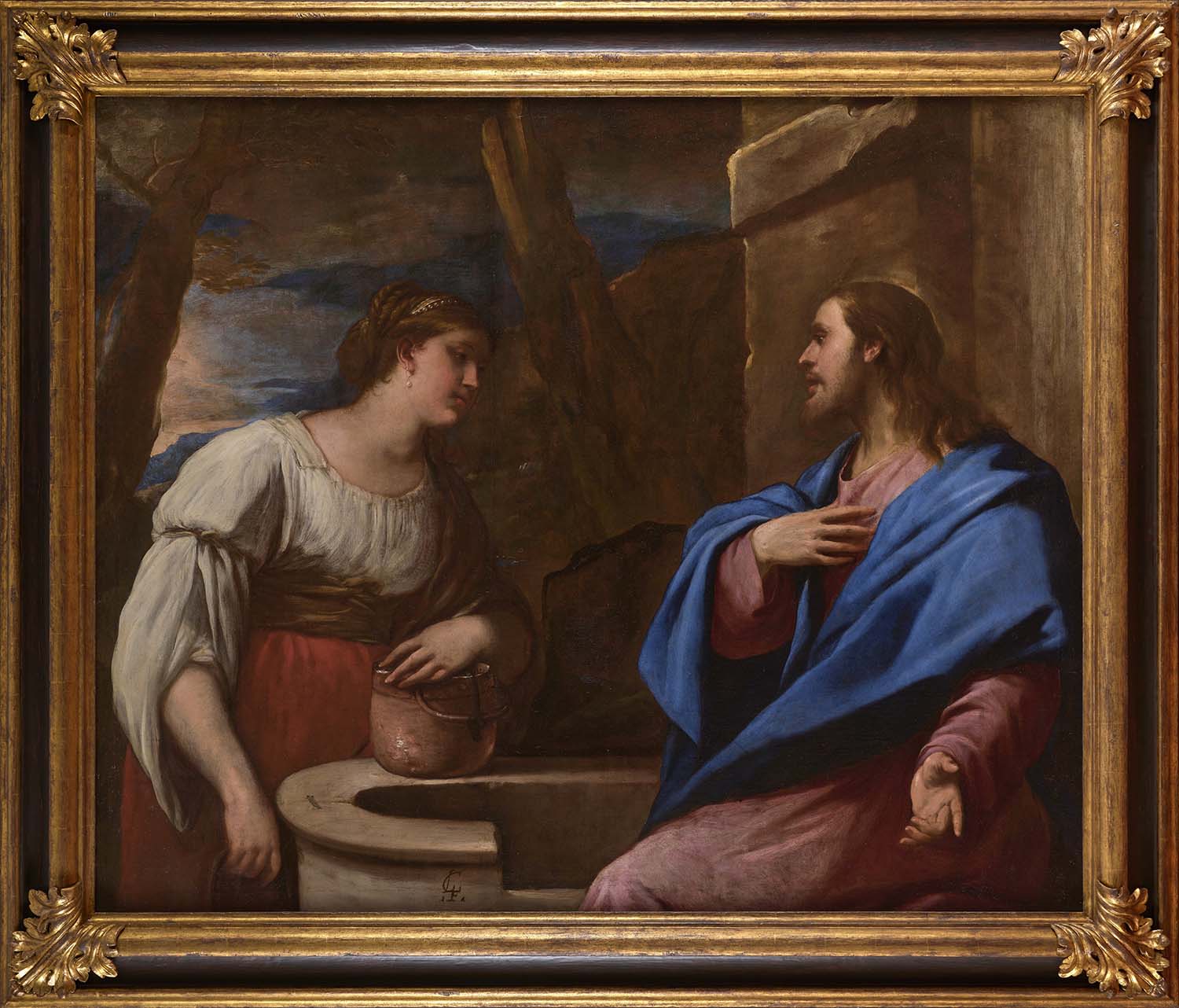 ‘Cristo y la samaritana’ de Giordano regresa al Monasterio de Santa Isabel
