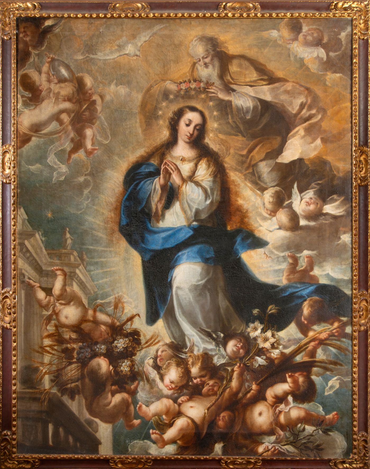Francisco de Solís, Inmaculada Concepción. Salida y remate: 30.000 euros