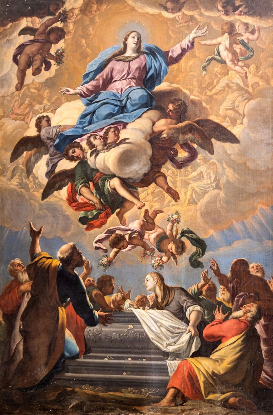 Antonio Acisclo Palomino, Asunción de la Virgen. Abalarte Subastas. Salida: 20.000 euros. Remate: 80.000 euros