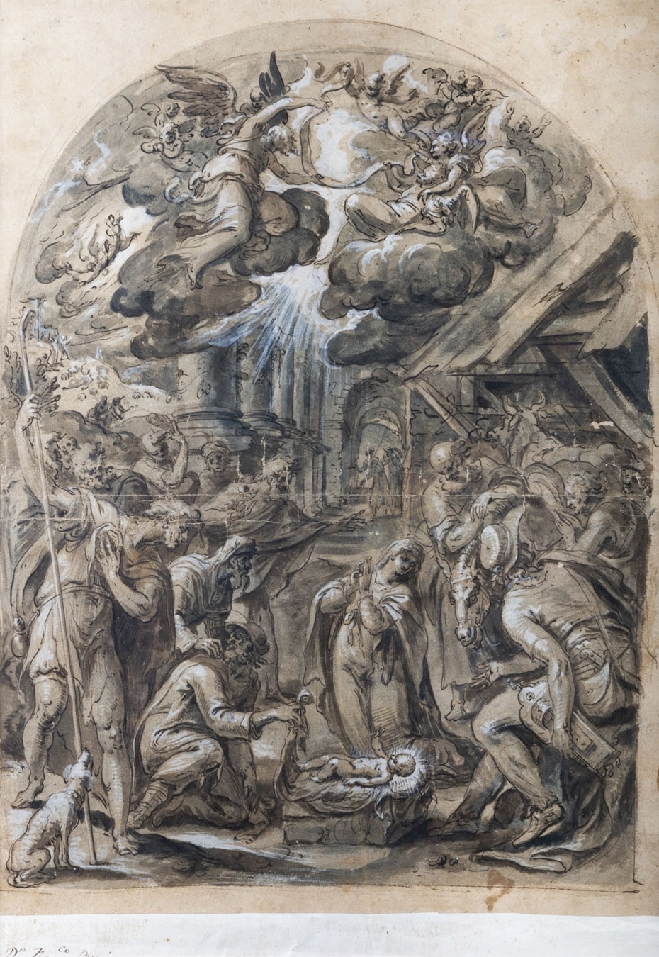 Francisco Rizi, Adoración de los pastores. Abalarte Subastas. Salida: 3.500 euros. Remate: 11.000 euros