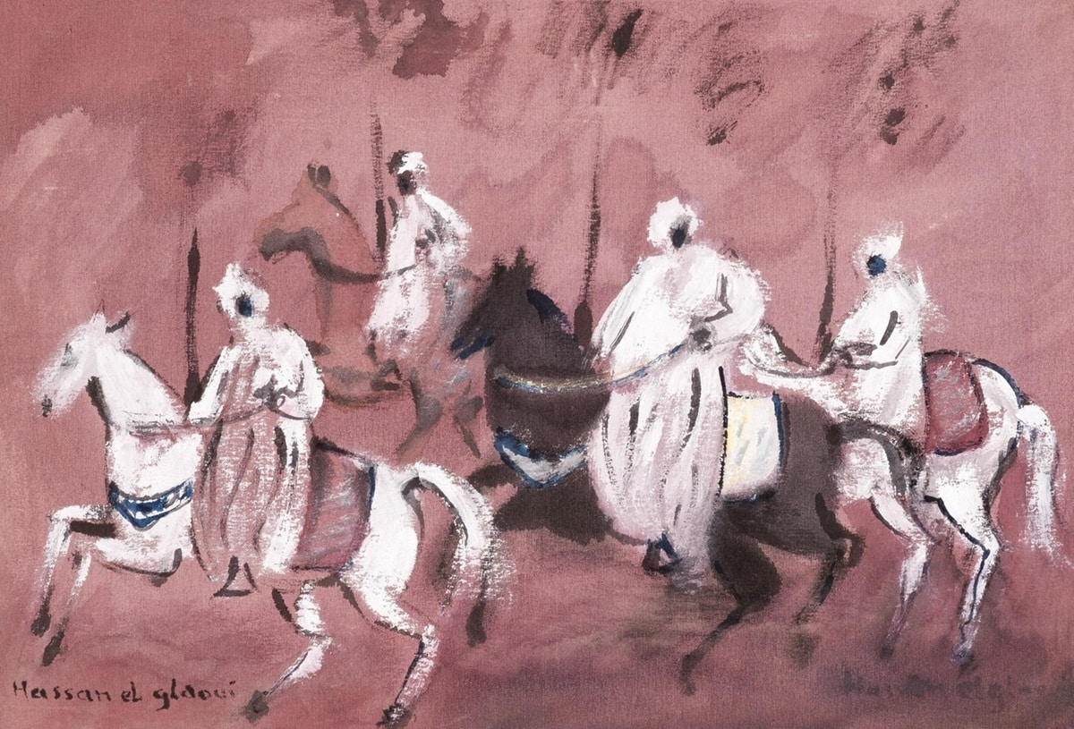 Hassan el Glaoui, Cavaliers. Durán Subastas. Salida: 8.000 euros