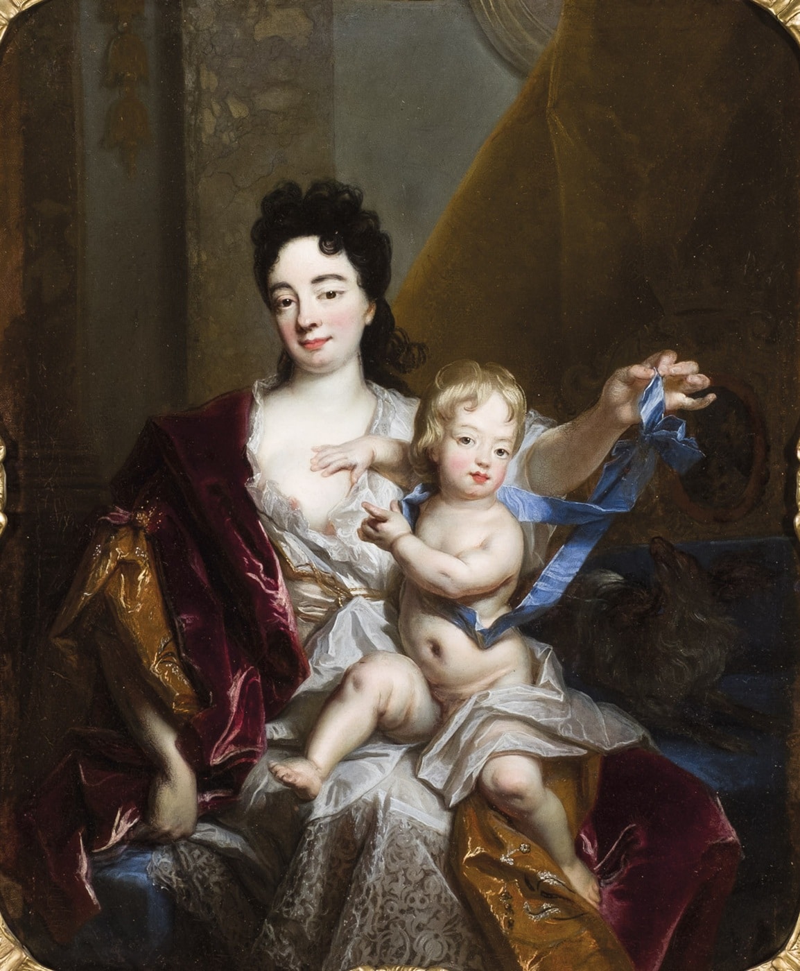 Nicolas de Largilliere, Retrato de Marie Madeleine Mercier, nodriza del segundo Duque de Bretaña. Durán Subastas. Salida: 75.000 euros