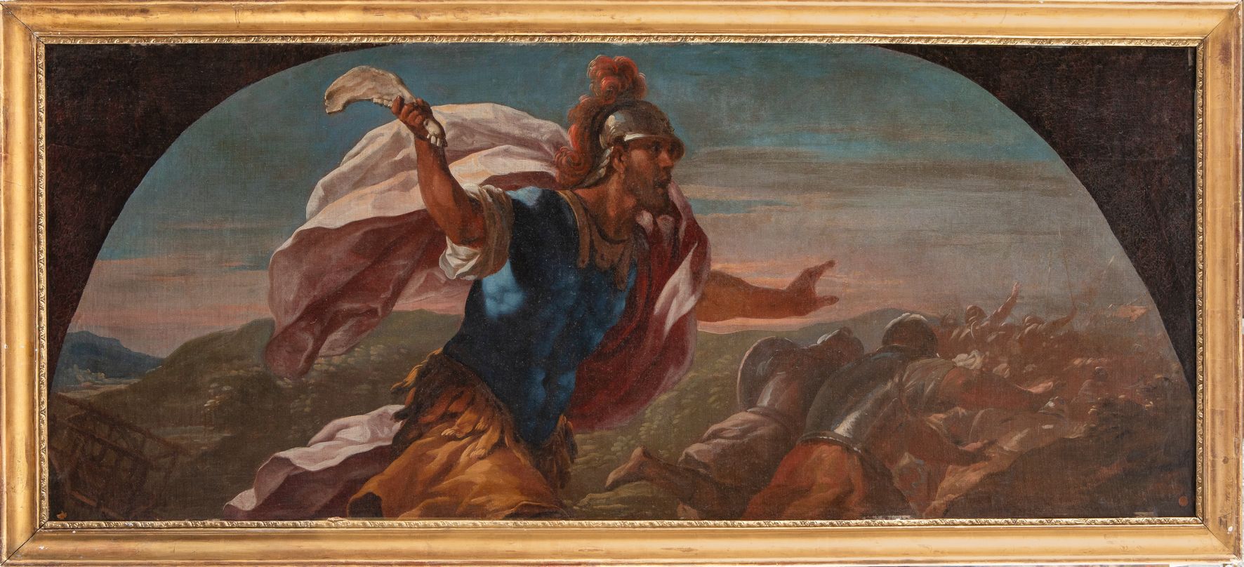Antonio Acisclo Palomino, Sansón y los filisteos, 1693-1697. Fernando Durán Subastas. Salida y remate: 14.500 euros