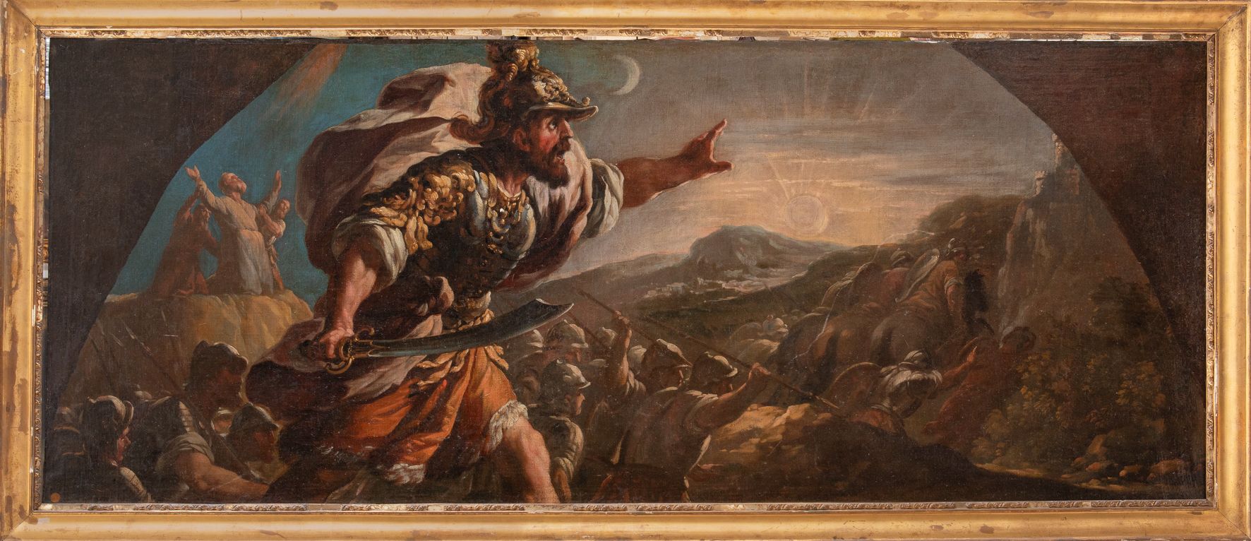 Antonio Acisclo Palomino, Josué deteniendo el sol y la luna, 1693-1697. Fernando Durán Subastas. Salida: 14.500 euros. Remate: 15.000 euros