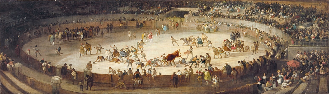 Genaro Pérez Villaamil, Escena taurina, 1829. Segre Subastas. Salida: 150.000 euros. Remate: 200.000 euros