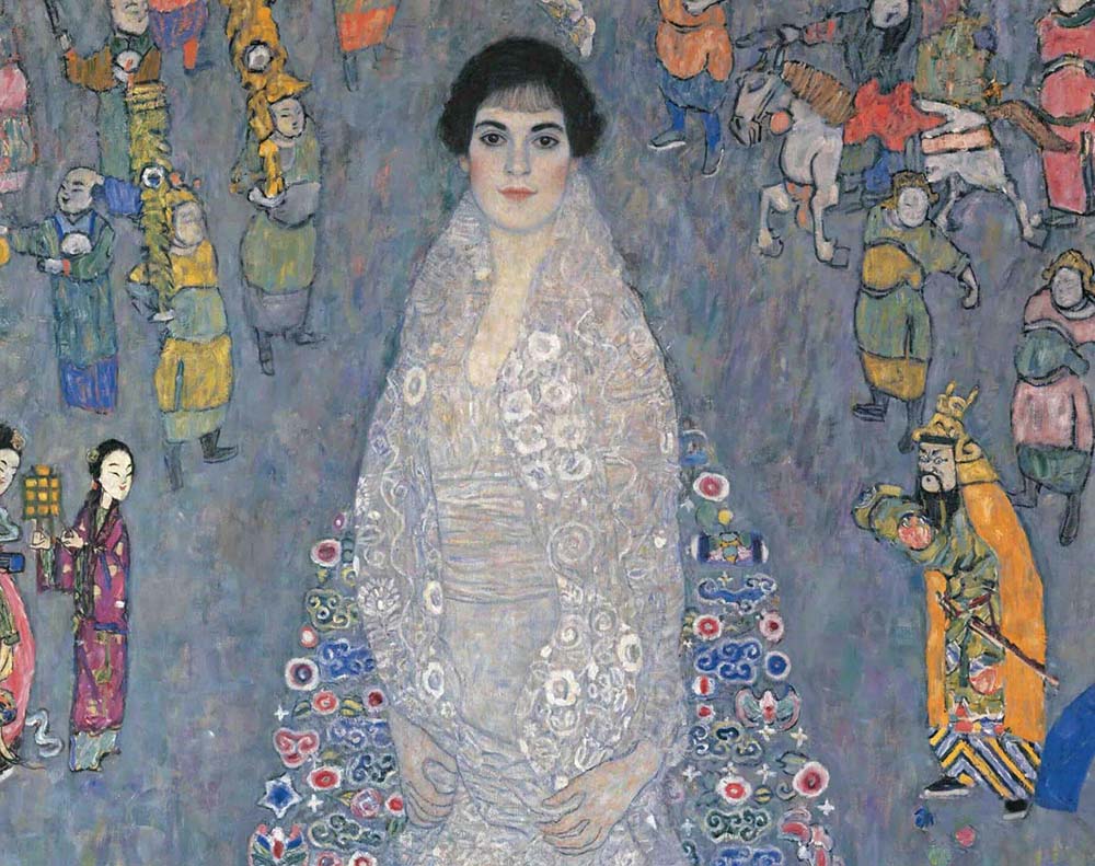 Gustav-Klimt- detalle Portrat-der-Elisabeth Tres Klimt por 300 millones