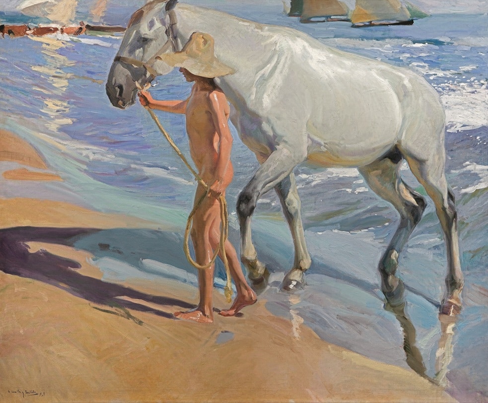 EL BAÑO DEL CABALLOMUSEO SOROLLA-MADRID Todo Sorolla en Valencia