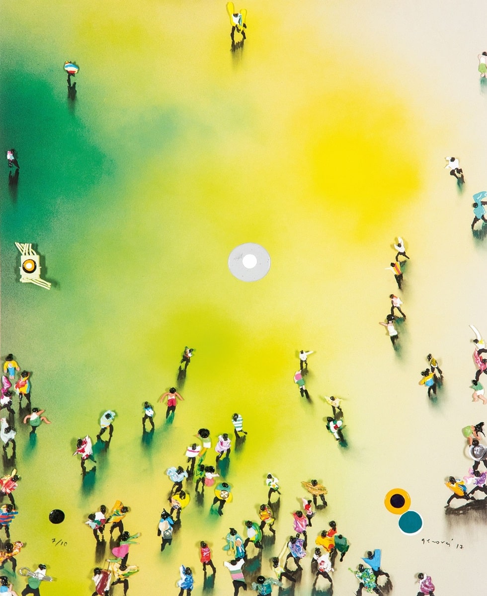 Juan Genovés, Acronía, 2017. Segre Subastas. Salida: 11.000 euros. Remate: 18.000 euros