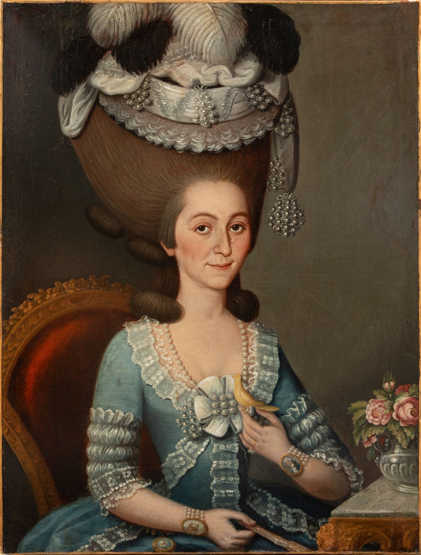 Pablo Antonio García del Campo, Retrato de dama, 1781. Fernando Durán Subastas. Salida y remate: 20.000 euros. Comprado por el Estado